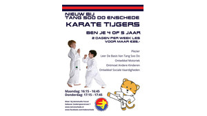 Nieuw in Enschede de Karate Tijgers