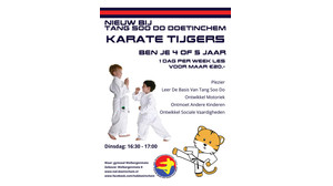 Nieuw in Doetinchem de Karate Tijgers