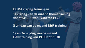 Op de vrijdag gaan we lessen uitbreiden